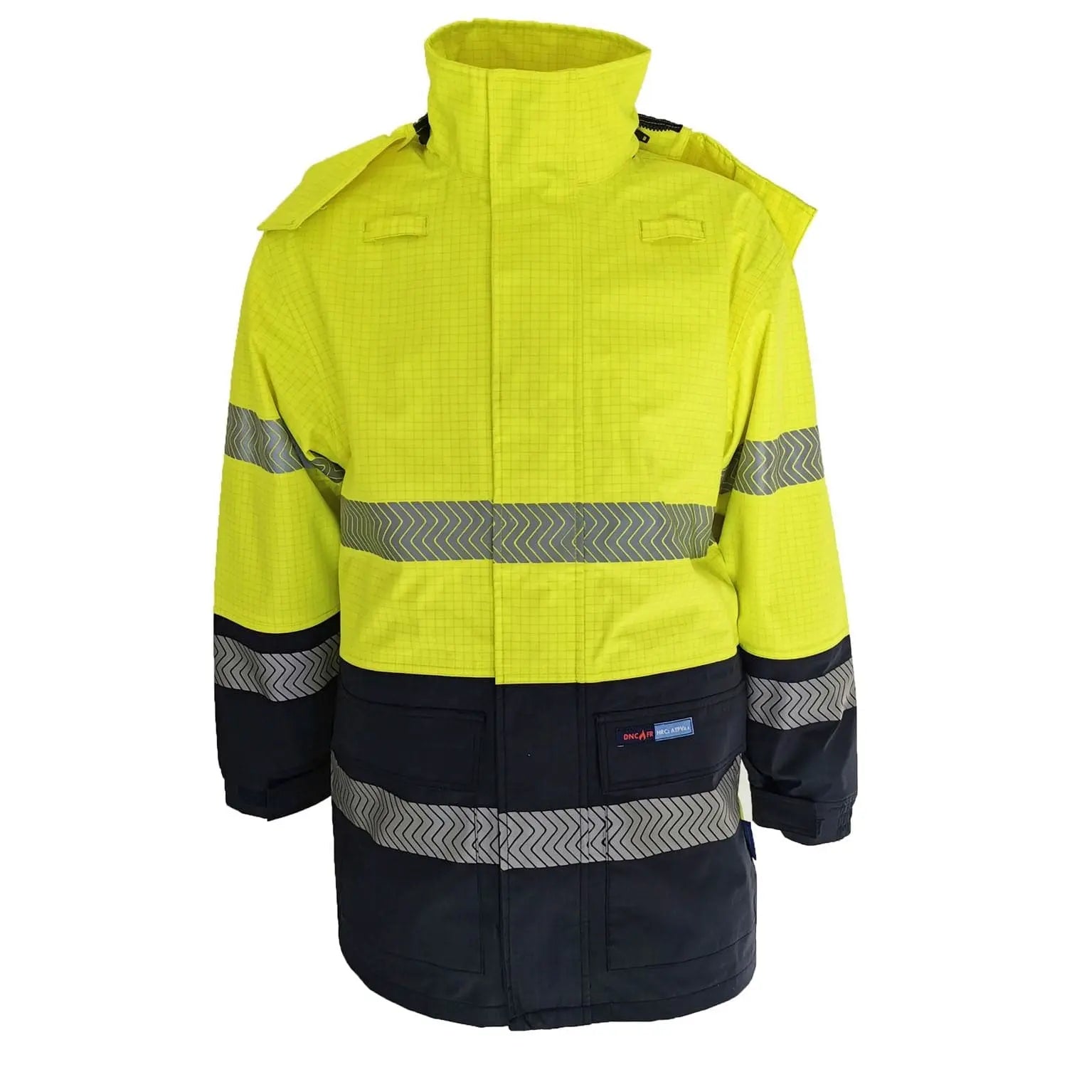 Hivis Fr & Hrc2 D/n Rain Jacket - 3467 Metro Workwear.
